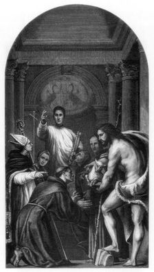 St Lorenzo Giustiniani and Other Saints 1532 (1870)