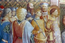 St Laurence before Decius's tribunal (detail), mid 15th century. Artist: Fra Angelico