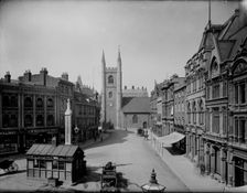 St Laurences Church, Reading, Berkshire, 1890. Artist: Henry Taunt