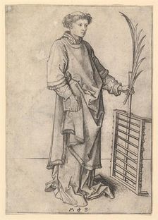 St. Lawrence, ca. 1435-1491. Creator: Martin Schongauer