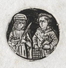 St. Lawrence and St. Lucy, c. 1487. Creator: Unknown