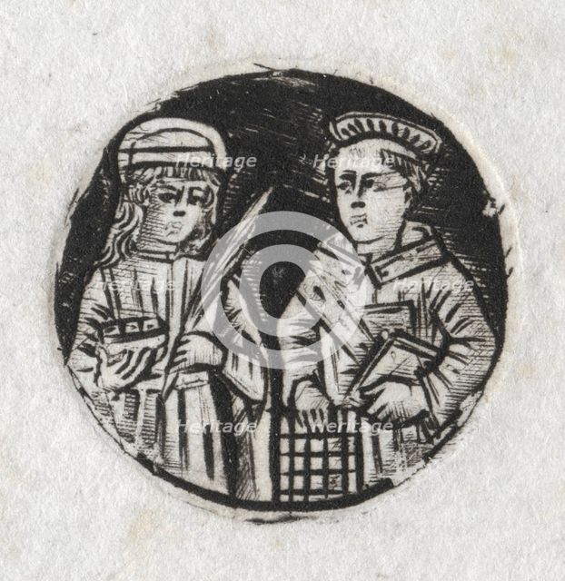 St. Lawrence and St. Lucy, c. 1487. Creator: Unknown.