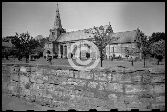 St Lawrence's Church, Dial Place, Warkworth, Northumberland, c1955-c1980. Creator: Ursula Clark.