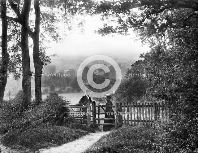 St Lawrence's Church, Mickleton, Gloucestershire, c1860-c1922. Artist: Henry Taunt.