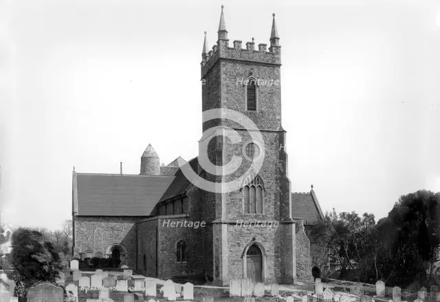 St Leonard's Church, Hythe, Kent, 1890-1910. Artist: Unknown
