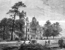 St. Leonard's Hill, the residence of the Prince of Wales during the Ascot Week, 1881. Creator: Unknown