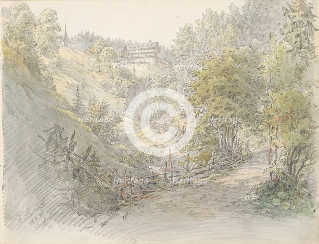St. Leonhardt, 1875. Creator: Karoly Lajos Libay.