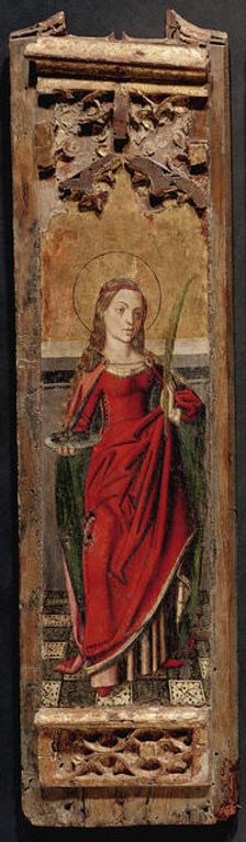 St Lucia, 16th century. Creator: Unknown