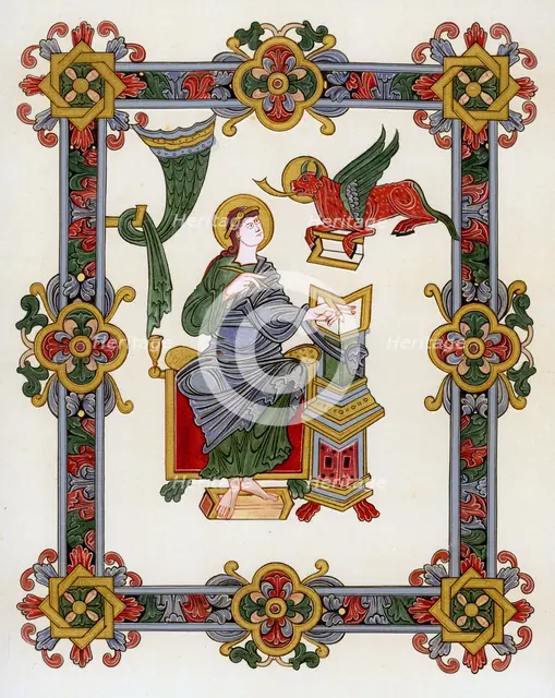 St Luke, 1010-1020. Artist: Unknown
