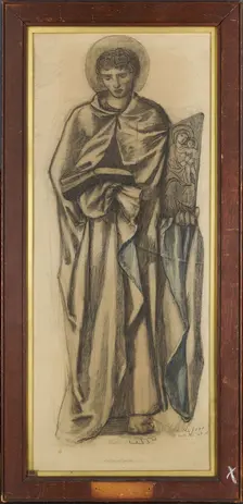 St Luke, 1865-7. Creator: Sir Edward Coley Burne-Jones