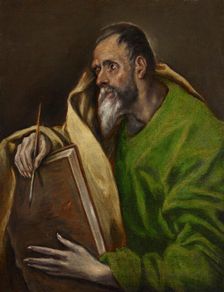 St Luke, about 1610-1614. Creator: El Greco