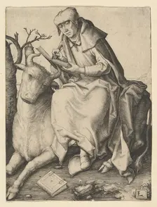 St. Luke, ca. 1508. Creator: Lucas van Leyden