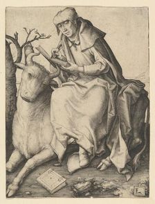 St. Luke, ca. 1508. Creator: Lucas van Leyden