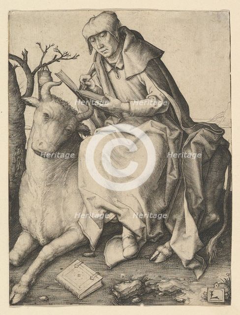 St. Luke, ca. 1508. Creator: Lucas van Leyden.