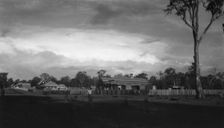 St Luke's Anglican Church, and township of Canungra, c1880s. Creator: Robert Augustus Henry L'Estrange