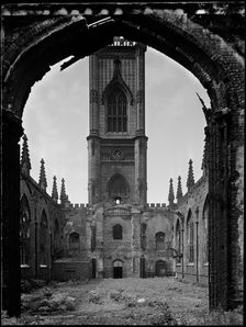 St Luke's Church, Leece Street, Liverpool, 1963. Creator: Frederick Palmer