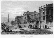 St Luke's Hospital, Old Street, Finsbury, London, 1815.Artist: Sands