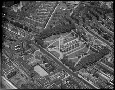 St Luke's Church and Gardens, Chelsea, London, c1930s. Creator: Arthur William Hobart