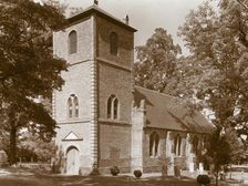 St. Luke's Church, Smithfield vicinity, Isle of Wight County, Virginia, between c1930 and 1939. Creator: Frances Benjamin Johnston