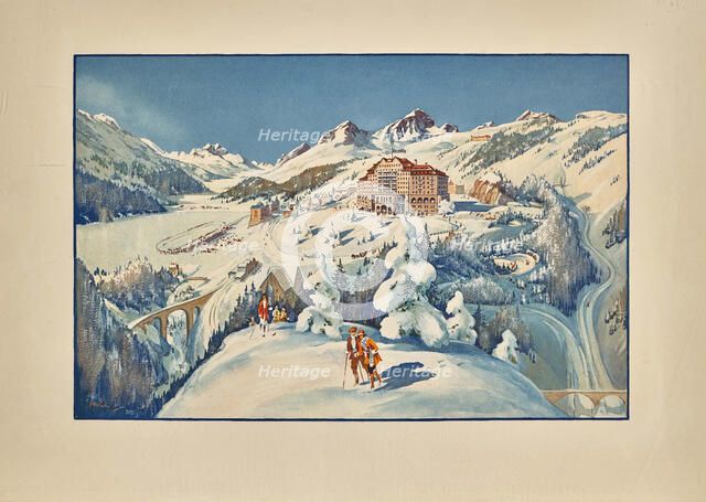 St. Moritz, . Creator: Arlen; Philipp (1876-1944).