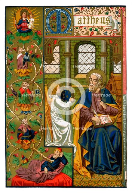 St Matthew the Evangelist, 1886. Artist: Unknown