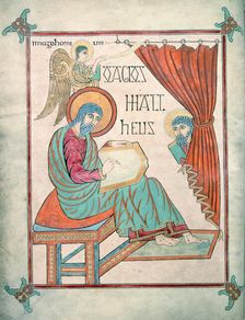 St Matthew, c700. Creator: Unknown