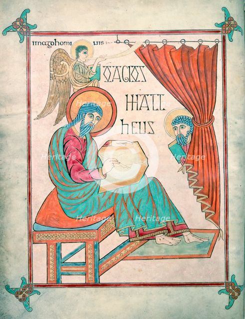St Matthew, c700. Creator: Unknown.