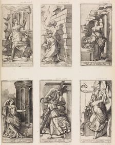 St. Matthias (?), from Christ and the Twelve Apostles, 1500-1550. Creator: Master F. P.