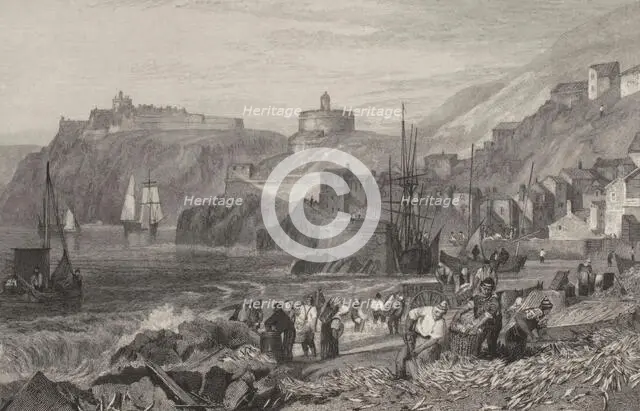St. Mawes, Cornwall, 1824. Creator: JMW Turner.
