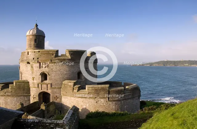 St Mawes Castle, Cornwall, 2008. Artist: Historic England Staff Photographer.