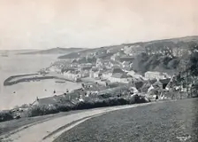 St. Mawes - Showing the Harbour and Castle 1895
