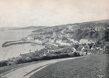 St. Mawes - Showing the Harbour and Castle 1895