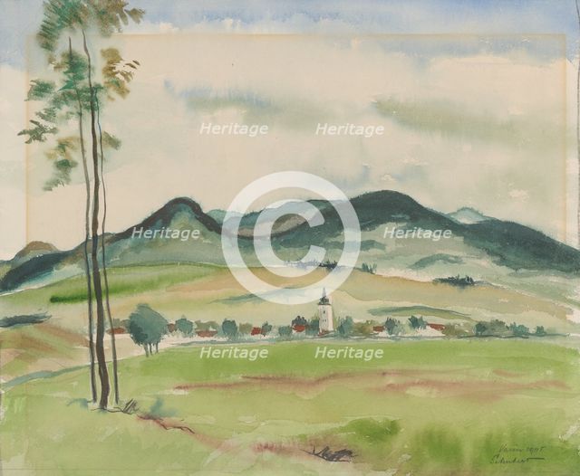 St. Mara, 1945. Creator: Július Schubert.