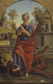 St Margaret, 1524. Creator: Ortolano