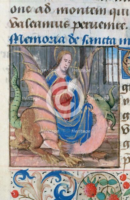 St Margaret, 15th century. Artist: Unknown