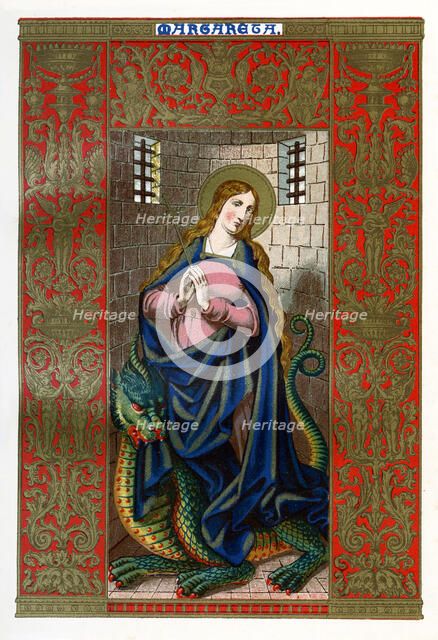 St Margaret, 1886. Artist: Unknown