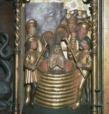 St Margaret being boiled in oil, 16th century