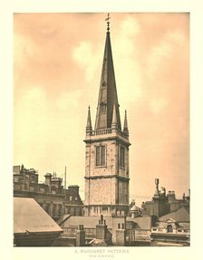 St Margaret Pattens, The Steeple mid-late 19th century. Creator: Unknown