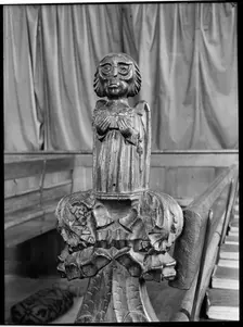 St Margaret's Church, Cley Next the Sea, North Norfolk, Norfolk, 1950-1960. Creator: Margaret F Harker