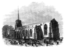 St. Margaret's Church, Lowestoft, lately restored, 1871. Creator: Unknown