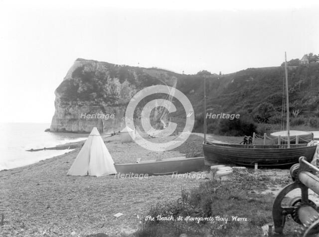 St Margaret's Bay, St Margaret's at Cliffe, Kent, 1890-1910. Artist: Unknown