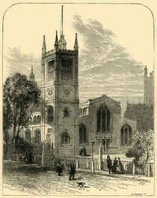 St. Margaret's Church, from the North-West (1881). Creator: Unknown