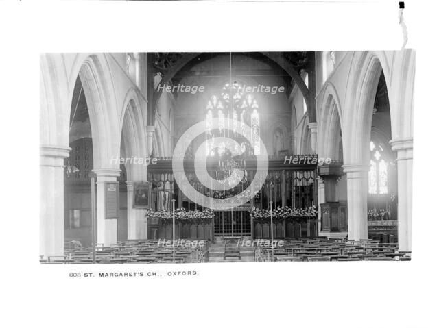 St Margarets Church, Oxford, Oxfordshire, c1860-c1922. Artist: Henry Taunt