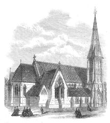 St. Mark's Church, Broadwater Down, Tunbridge Wells, 1868. Creator: Unknown