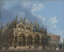 St. Mark's Church in Venice, 1800-1830. Creator: Unknown