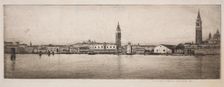St. Mark's Basin, Venice, 1910. Creator: Mortimer Menpes (British, 1860-1938)
