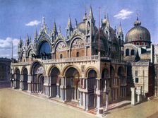 St Mark's Basilica, Venice, Italy, 1926