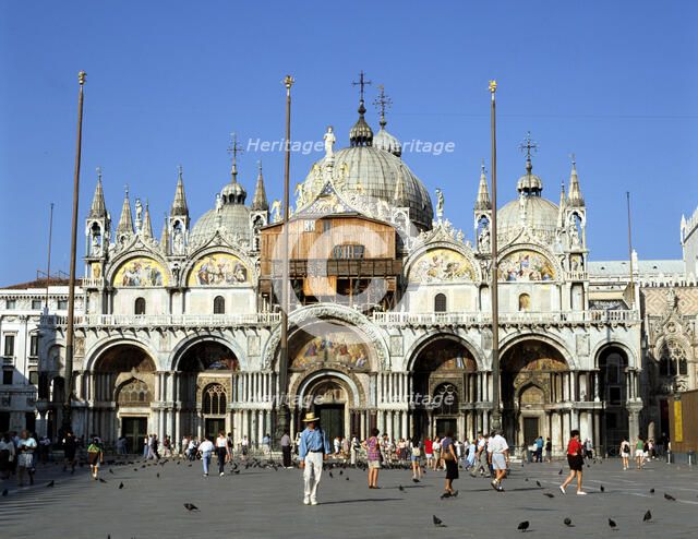 St Mark's Basilica, Venice, Italy.