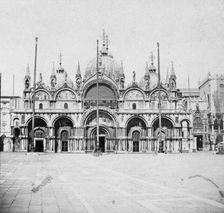 St Mark's Basilica, Venice, Italy, late 19th or early 20th century