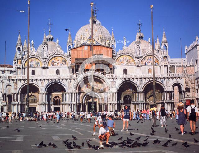 St Mark's Square and Basilica, Venice, Italy